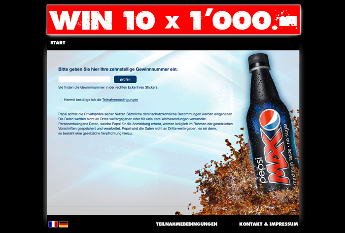 Pepsi-Max-Promotion